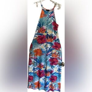 NWT Absolutely It! Tropical Dress 1X